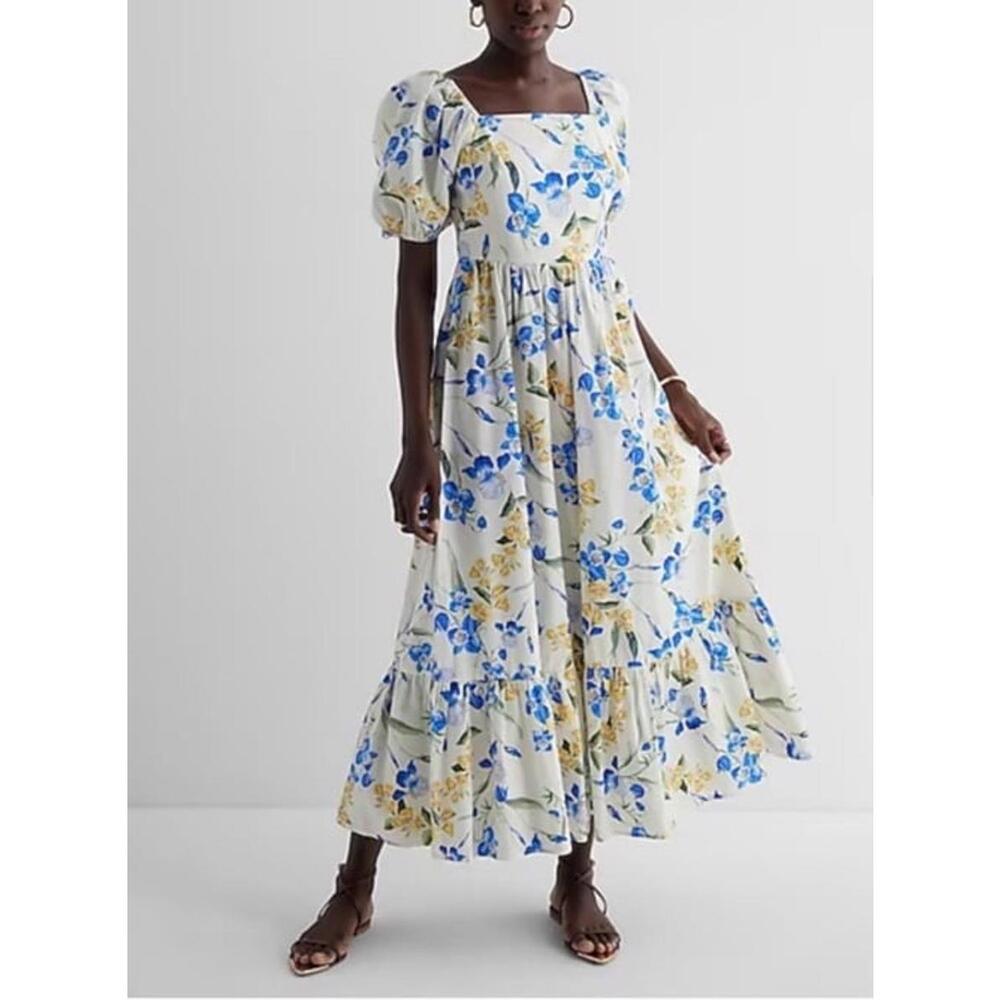 Express Floral Dress - Picture 2 of 8